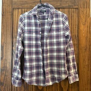 Express Multicolor Plaid Shirt